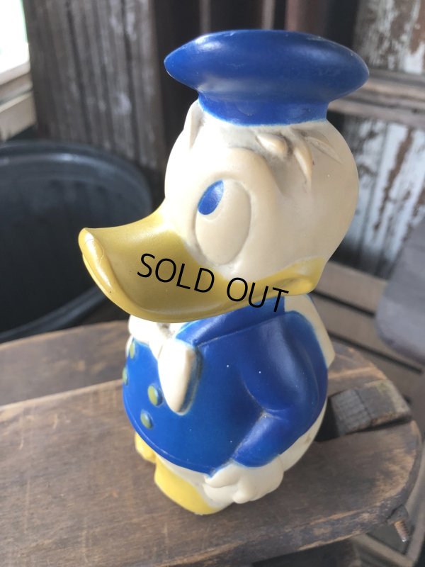 画像8: 60s Vintage Walt Disney Walter J Jamieson Inc Donald Duck Rubber Doll (R559)