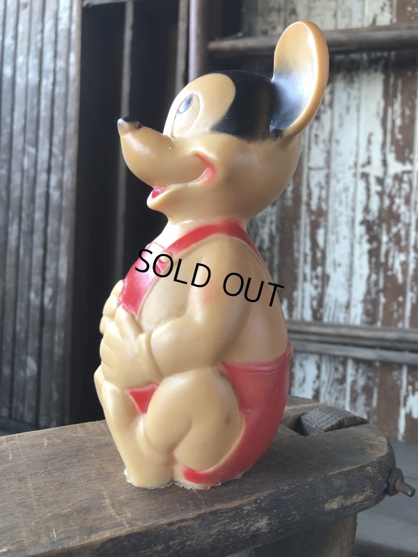 画像2: 60s Vintage Walt Disney Walter J Jamieson Inc Mickey Mouse Rubber Doll (R558)