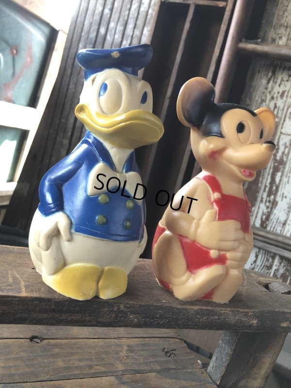 画像12: 60s Vintage Walt Disney Walter J Jamieson Inc Mickey Mouse Rubber Doll (R558)