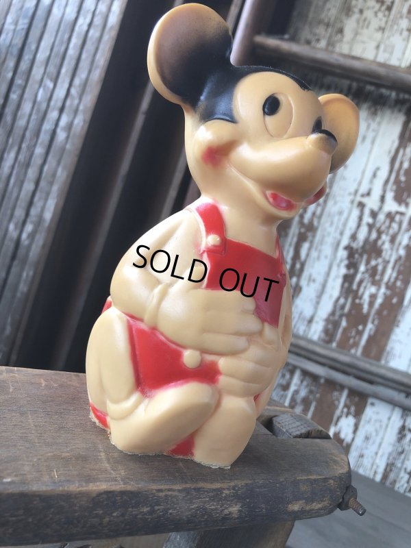 画像6: 60s Vintage Walt Disney Walter J Jamieson Inc Mickey Mouse Rubber Doll (R558)