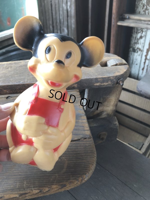 画像11: 60s Vintage Walt Disney Walter J Jamieson Inc Mickey Mouse Rubber Doll (R558)