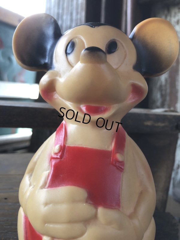 画像10: 60s Vintage Walt Disney Walter J Jamieson Inc Mickey Mouse Rubber Doll (R558)