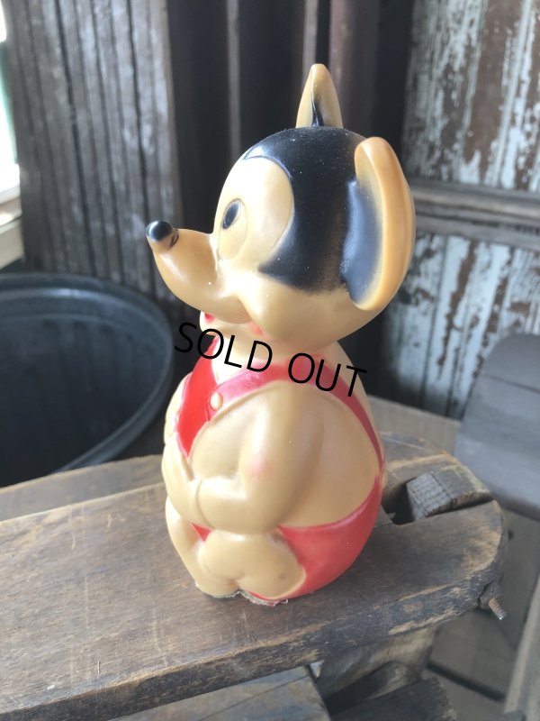 画像8: 60s Vintage Walt Disney Walter J Jamieson Inc Mickey Mouse Rubber Doll (R558)