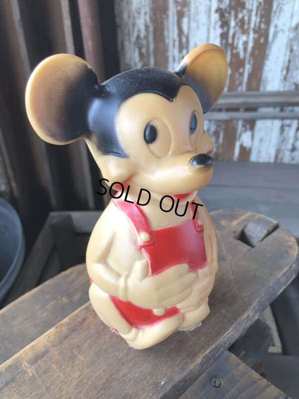 画像9: 60s Vintage Walt Disney Walter J Jamieson Inc Mickey Mouse Rubber Doll (R558)