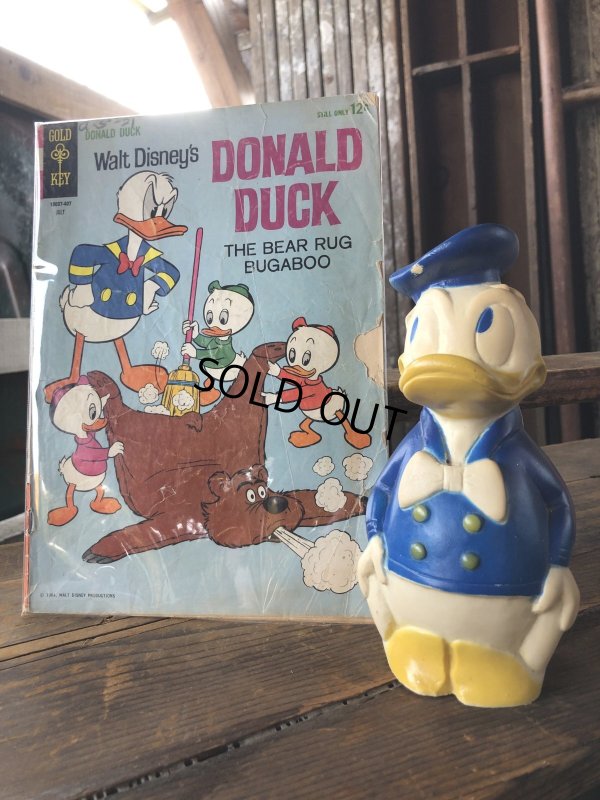 画像12: 60s Vintage Walt Disney Walter J Jamieson Inc Donald Duck Rubber Doll (R559)