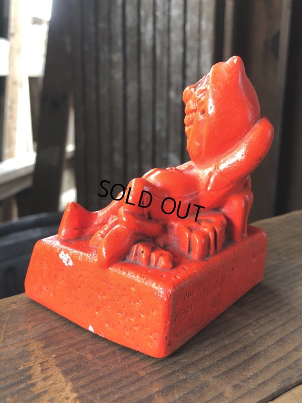 画像6: 60s Vintage Message Doll Red Devil " Keep Smiling " (R561) 