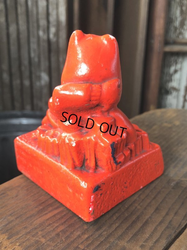 画像4: 60s Vintage Message Doll Red Devil " Keep Smiling " (R561) 