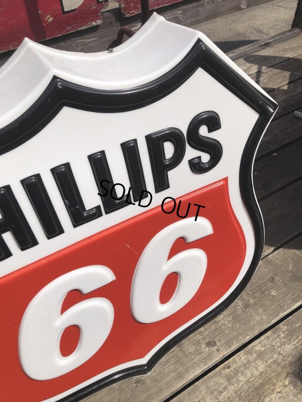 画像5: Vintage Original Phillips 66 Gas Station Lighted Logo Sign (R564) 