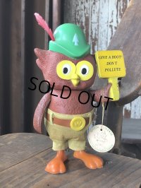 70s Vintage R.Dakin Woodsy Owl Advertising Figure (R565)