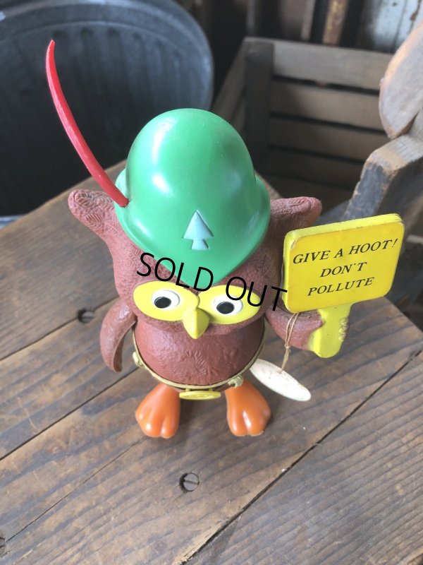 画像2: 70s Vintage R.Dakin Woodsy Owl Advertising Figure (R565)
