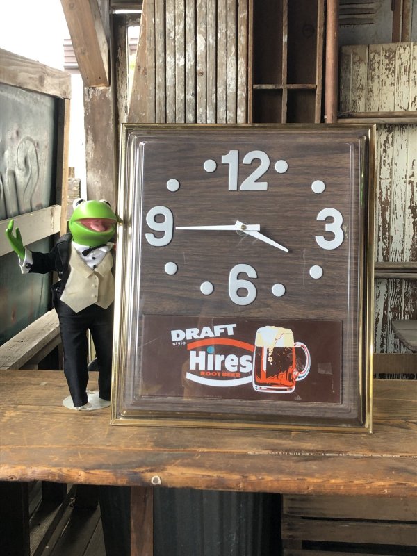 画像16: Vintage Hires Root Beer Advertising Store Display Wall Clock Sign (R566)