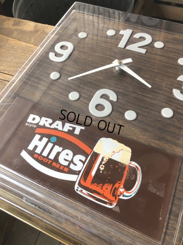 画像6: Vintage Hires Root Beer Advertising Store Display Wall Clock Sign (R566)