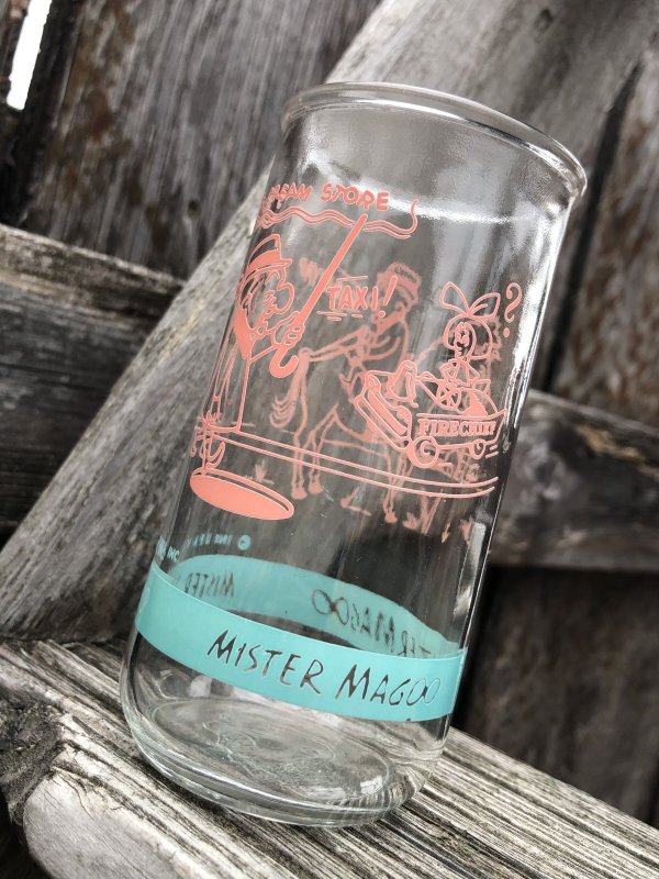 画像5: 60s Vintage Mister Magoo Mr Magoo Advertising Glass ICE CREAM STORE (R571)