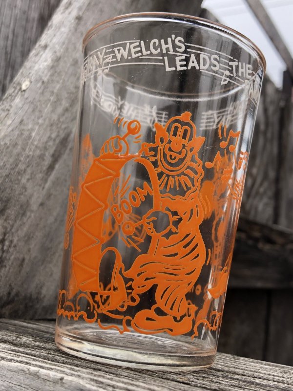 画像8: 50s Vintage Howdy Doody Welch's Juice Advertising Glass (R568)