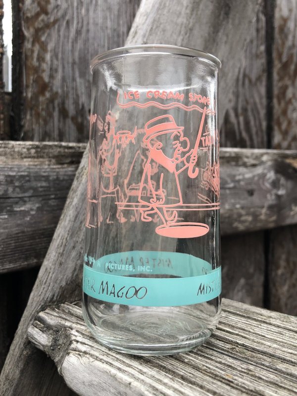 画像4: 60s Vintage Mister Magoo Mr Magoo Advertising Glass ICE CREAM STORE (R571)
