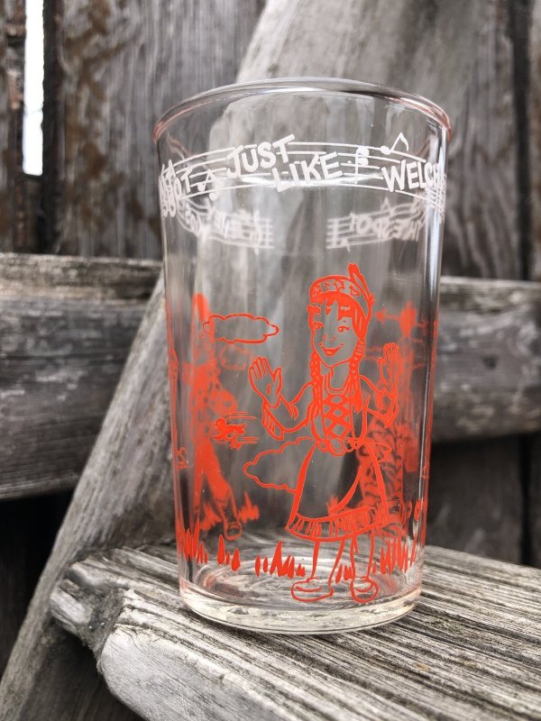 画像5: 50s Vintage Howdy Doody Welch's Juice Advertising Glass (R569)