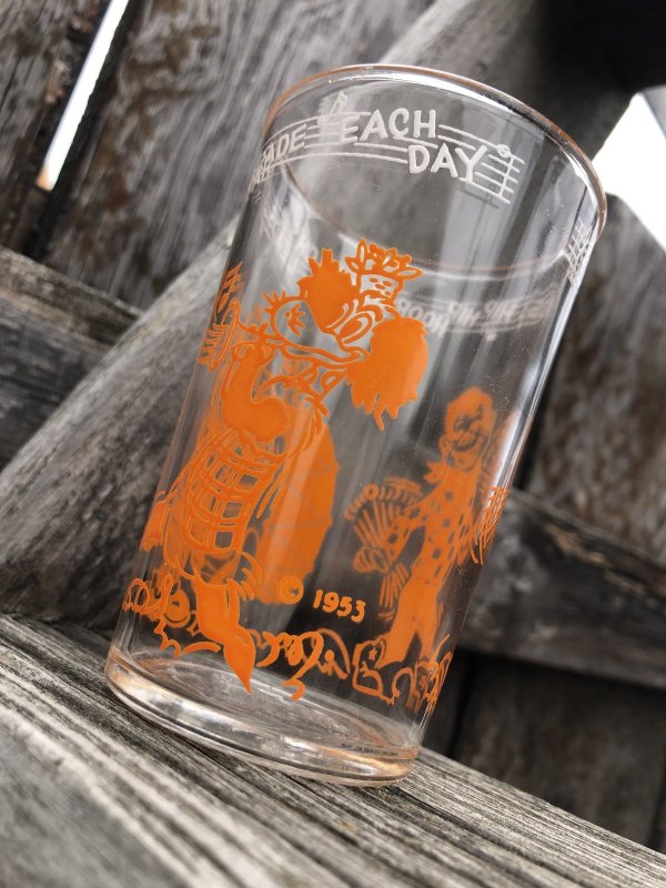 画像9: 50s Vintage Howdy Doody Welch's Juice Advertising Glass (R568)