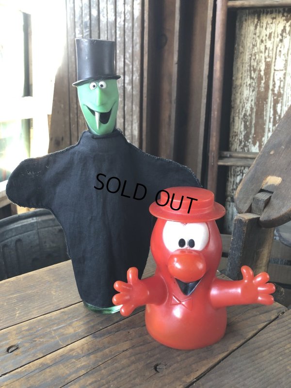画像1: 60s General Foods Jell-O Advertising MR. WIGGLE & SWEET TOOTH SAM Hand Puppets (R567)
