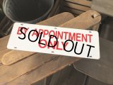 Vintage Sign BY APPOINTMENT ONLY (R574)