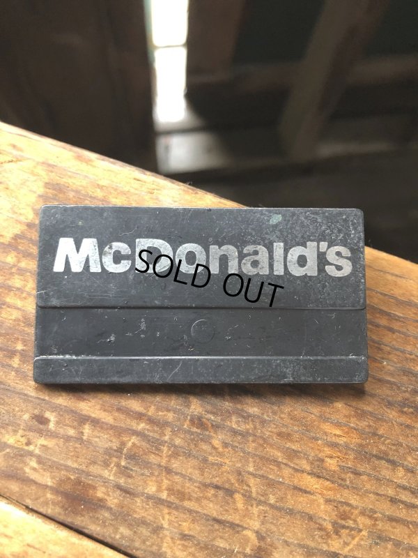 画像2: Vintage Fast Food Restaurant Employee Crew Name Tag Badge " McDonald's "(R576)