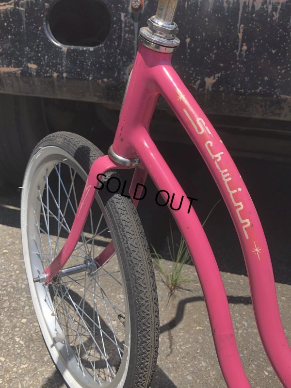 画像3:  【店舗引き取り限定】Vintage Schwinn Ladies Pink Bicycle 20" (R580)