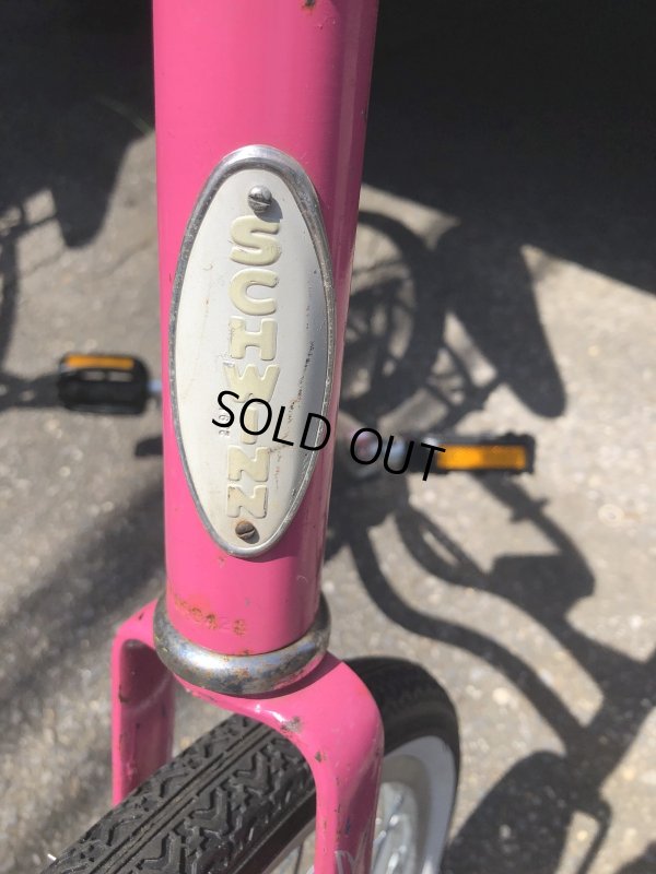 画像2:  【店舗引き取り限定】Vintage Schwinn Ladies Pink Bicycle 20" (R580)
