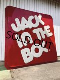 Vintage Advertising JACK IN THE BOX Store Display Sign HUGE !!!! (R582) 