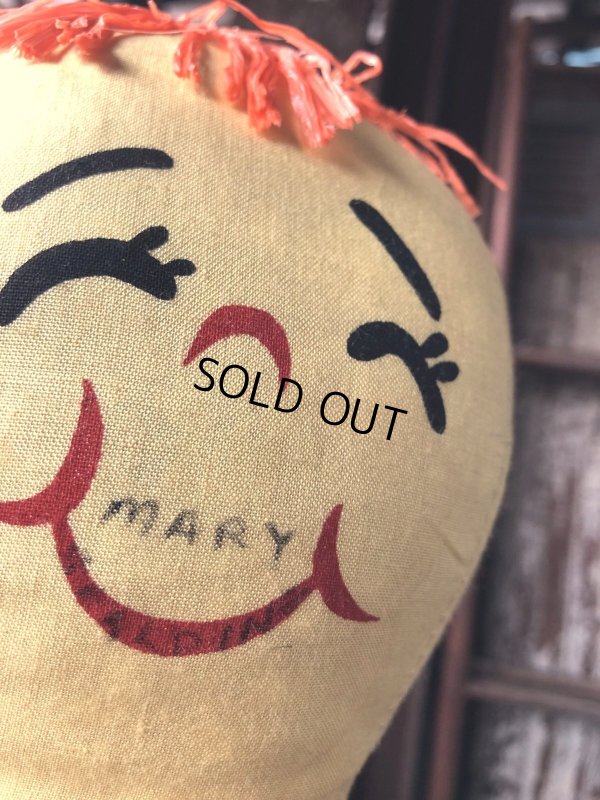 画像7: 60s Vintage Moody Mary Sad Happy Bored Furious 4 Sided Plush Doll (R583)