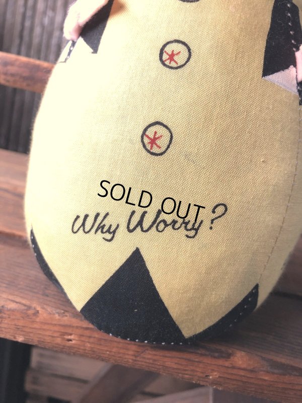 画像6: 60s Vintage Moody Mary Sad Happy Bored Furious 4 Sided Plush Doll (R583)