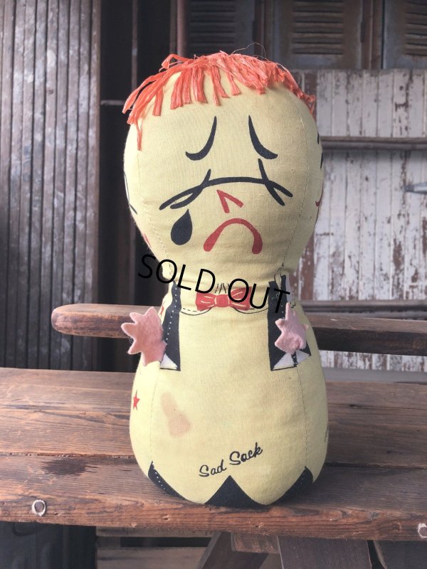 画像5: 60s Vintage Moody Mary Sad Happy Bored Furious 4 Sided Plush Doll (R583)