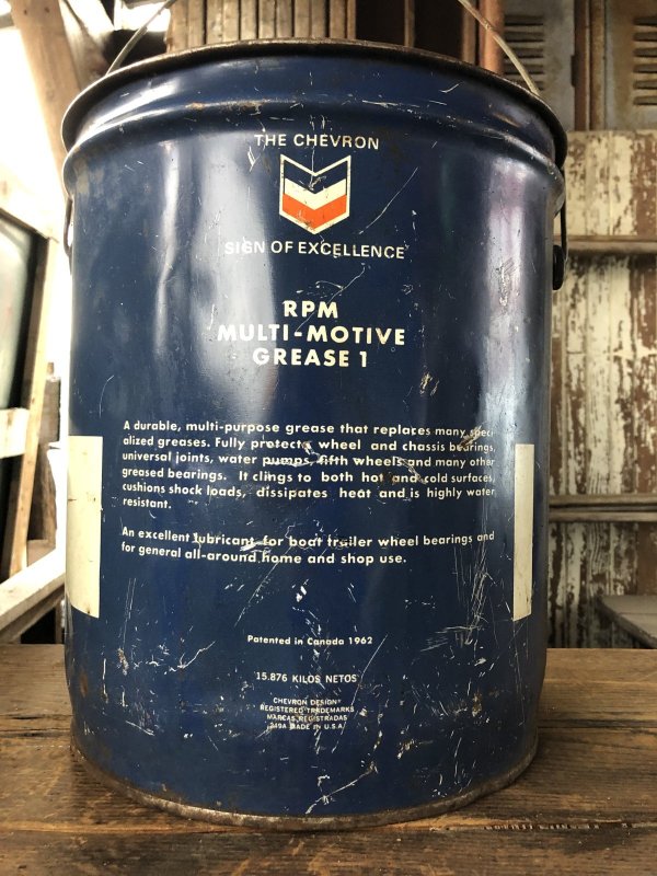 画像12: Vintage Motor Gas Oil 5 Gallon Can CHEVRON (R587) 