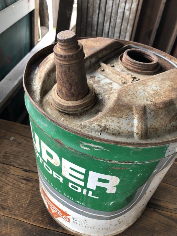 画像11: Vintage Motor Gas Oil 5 Gallon Can CONOCO (R589)