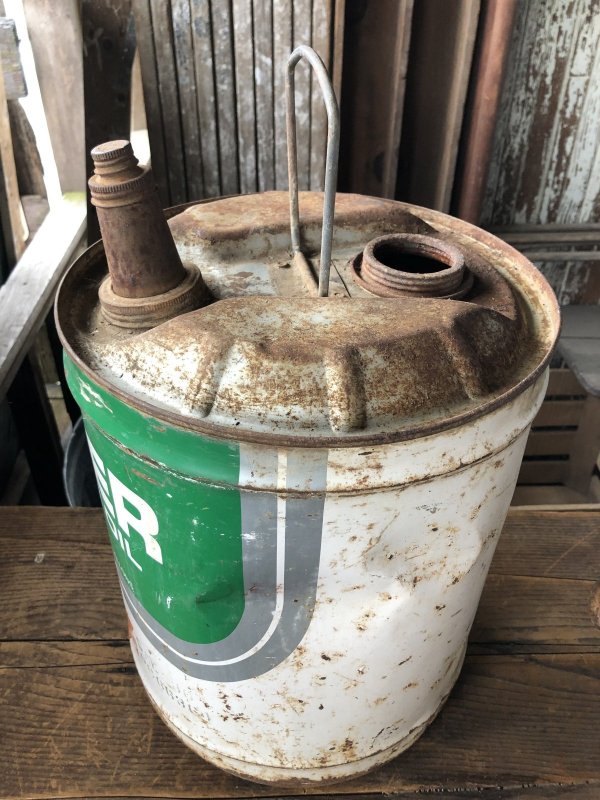 画像4: Vintage Motor Gas Oil 5 Gallon Can CONOCO (R589)