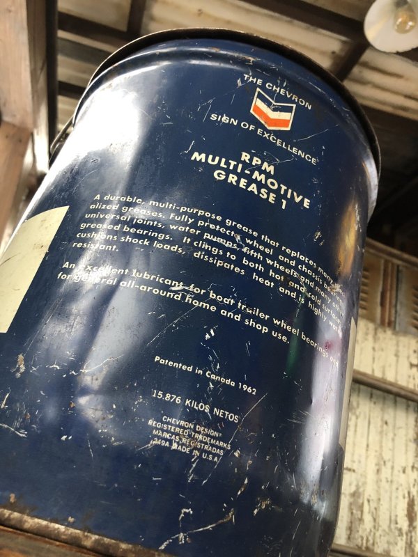 画像13: Vintage Motor Gas Oil 5 Gallon Can CHEVRON (R587) 