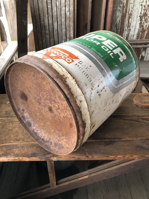 画像9: Vintage Motor Gas Oil 5 Gallon Can CONOCO (R589)