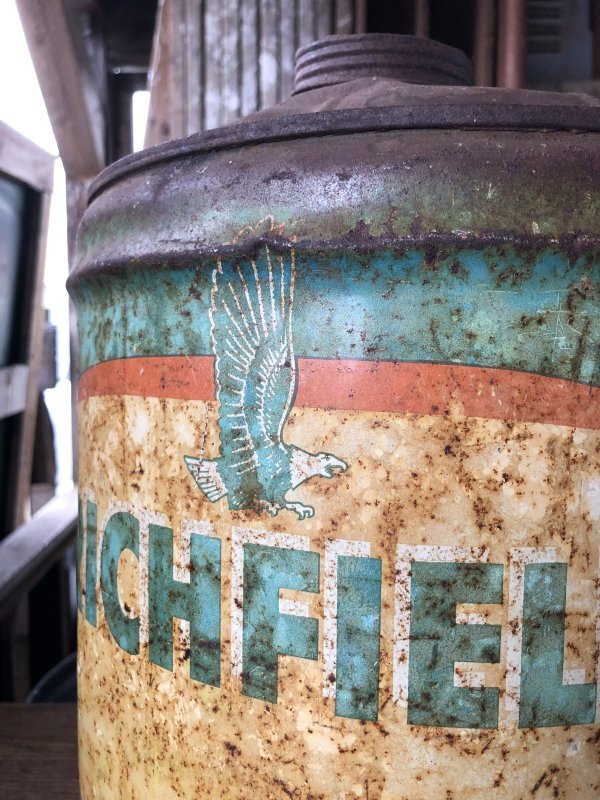 画像2: Vintage Motor Gas Oil 5 Gallon Can RICHFIELD (R588) 