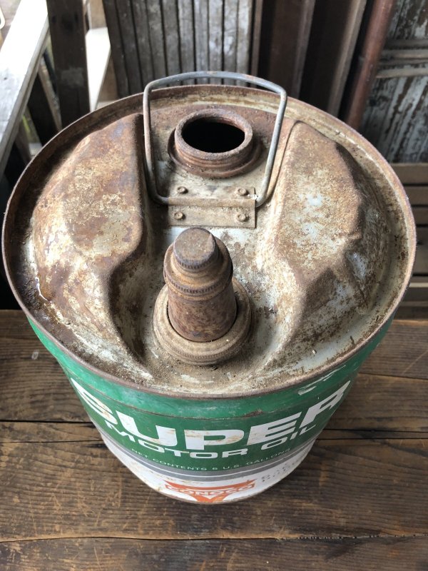 画像3: Vintage Motor Gas Oil 5 Gallon Can CONOCO (R589)