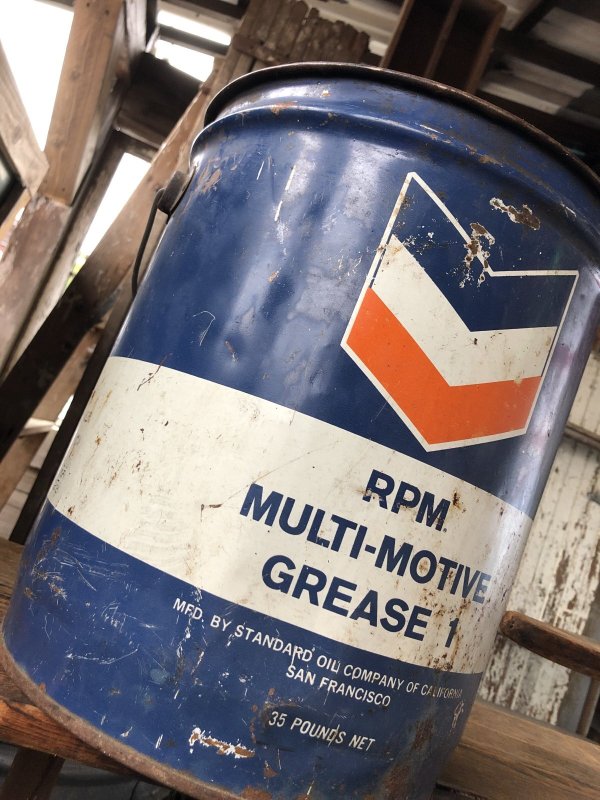 画像10: Vintage Motor Gas Oil 5 Gallon Can CHEVRON (R587) 