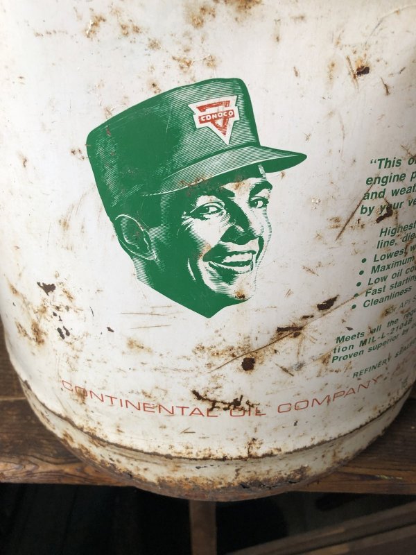 画像7: Vintage Motor Gas Oil 5 Gallon Can CONOCO (R589)