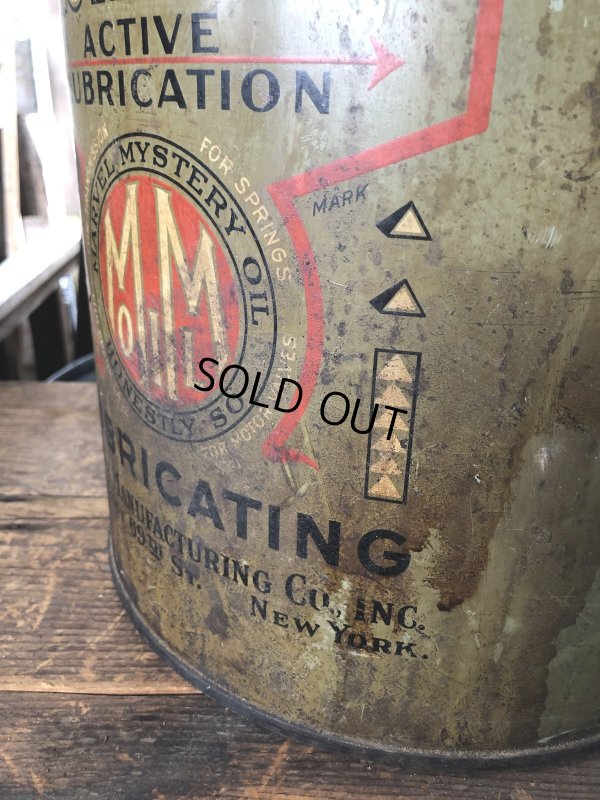 画像13: Vintage Motor Gas Oil 5 Gallon Can MARVEL MYSTERY (R585) 
