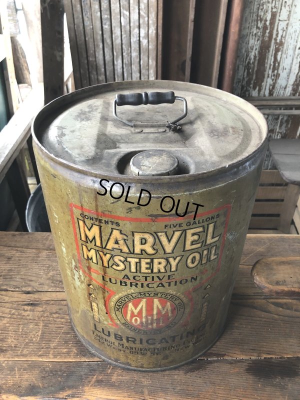 画像6: Vintage Motor Gas Oil 5 Gallon Can MARVEL MYSTERY (R585) 