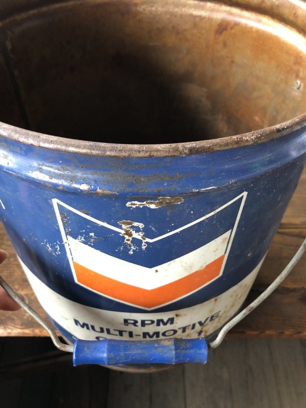 画像8: Vintage Motor Gas Oil 5 Gallon Can CHEVRON (R587) 