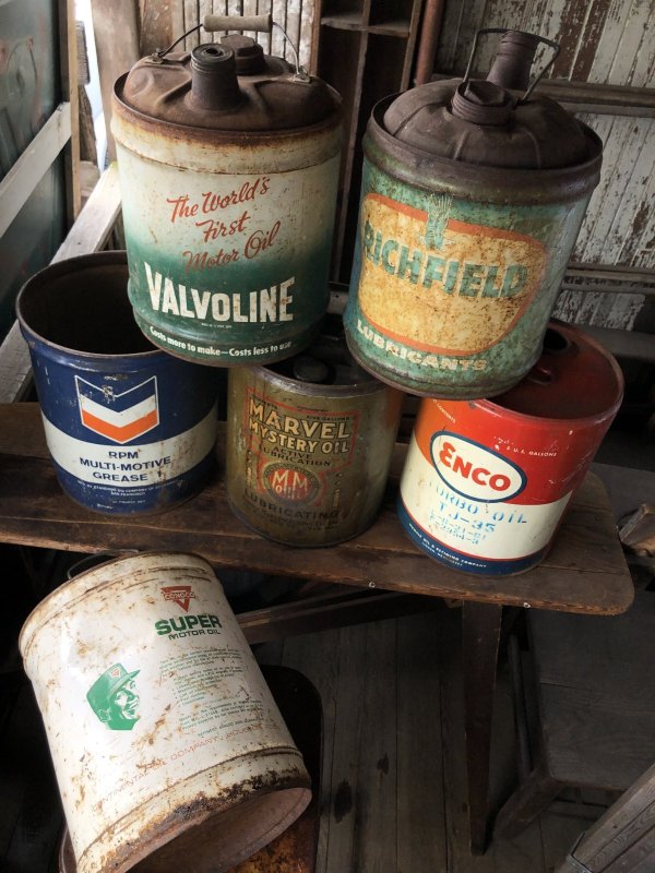 画像17: Vintage Motor Gas Oil 5 Gallon Can RICHFIELD (R588) 