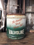 画像1: Vintage Motor Gas Oil 5 Gallon Can VALVOLINE (R586)  (1)