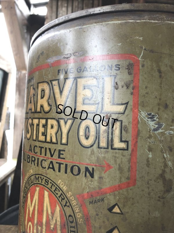 画像12: Vintage Motor Gas Oil 5 Gallon Can MARVEL MYSTERY (R585) 