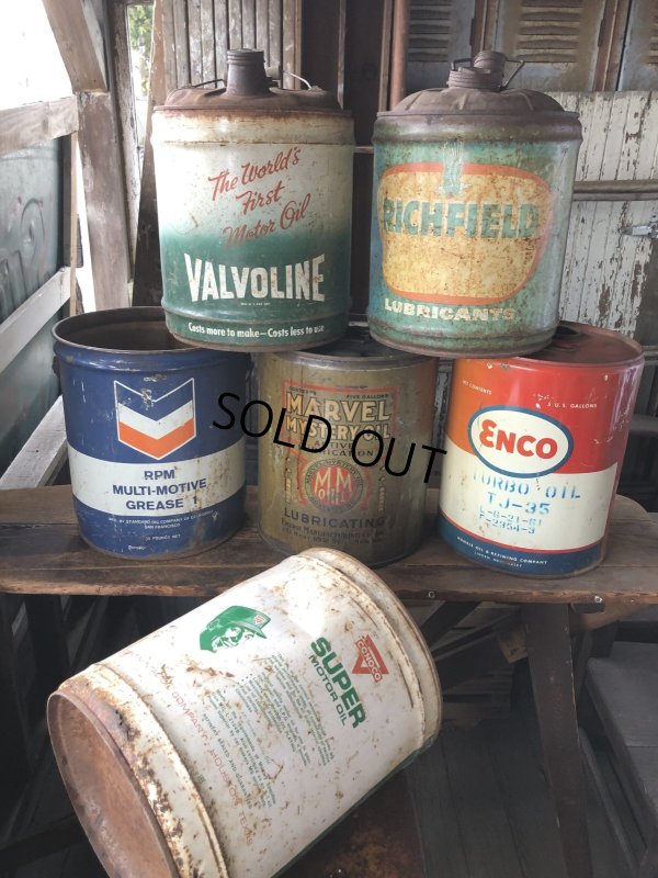 画像16: Vintage Motor Gas Oil 5 Gallon Can MARVEL MYSTERY (R585) 