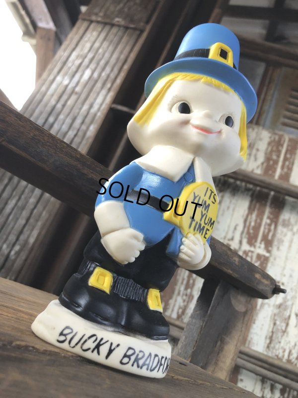 画像3: 70s Vintage Advertising Bucky Bradford Vinyl Doll (R590) 