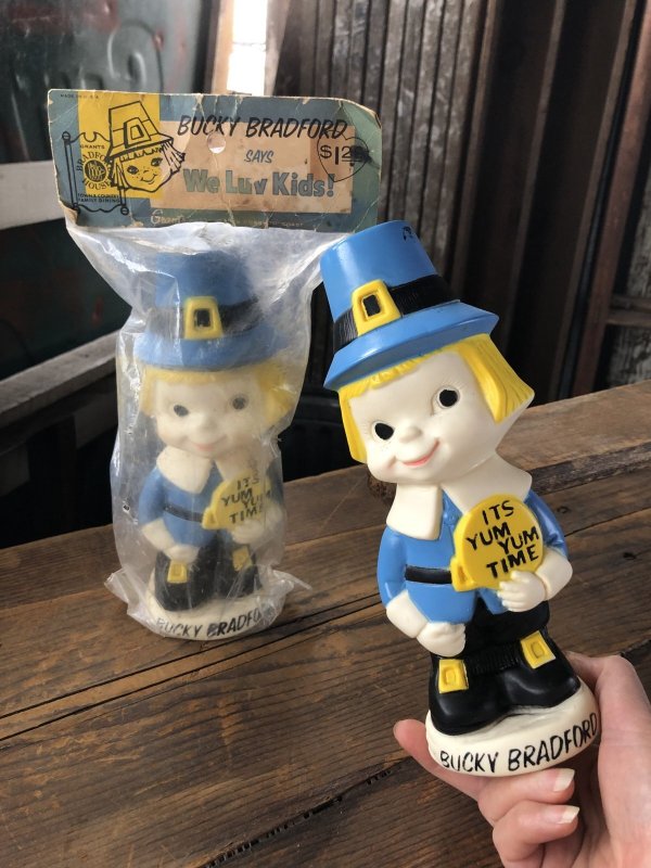 画像14: 70s Vintage Advertising Bucky Bradford Vinyl Doll (R590) 