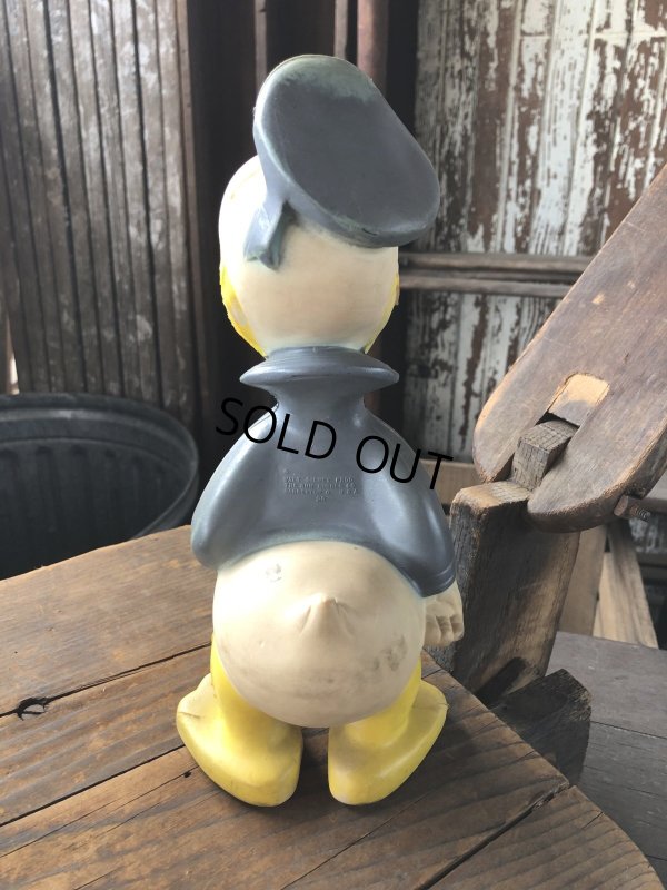 画像5: 50s Vintage Disney Sun Rubber Donald Duck Doll 26cm (R591)