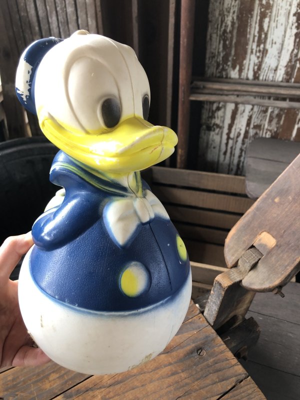画像10: 70s Vintage Disney Donald Duck Roly-Poly (R596)